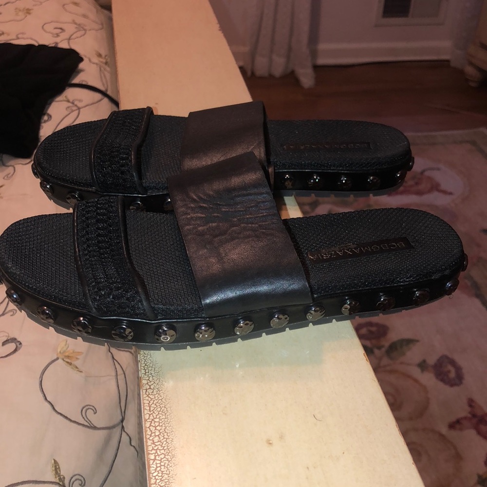 BCBG platform sandals